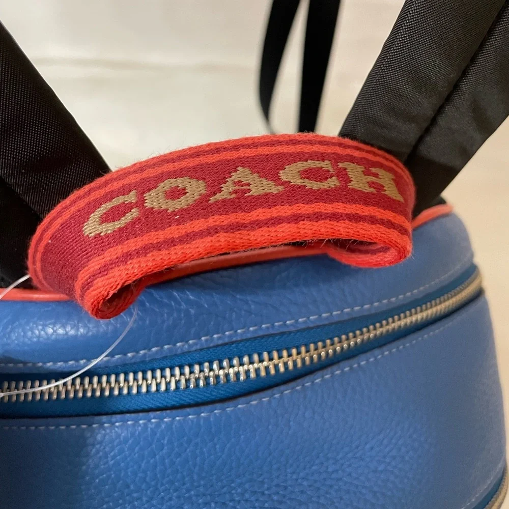 NWT Coach Court Backpack in Colorblock